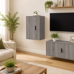Enhance Your Space with Grey Sonoma Wall Mounted Cabinet