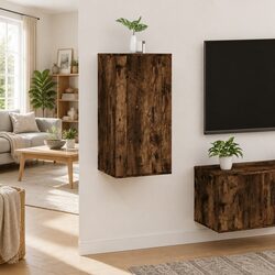 Space-Saving Wall Mounted TV Cabinet for Modern Living