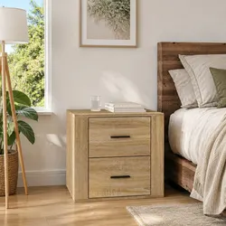 Chic Wooden Nightstand Enhancing Your Bedroom Space