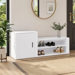 Transform Your Hallway with a White Shoe Cabinet