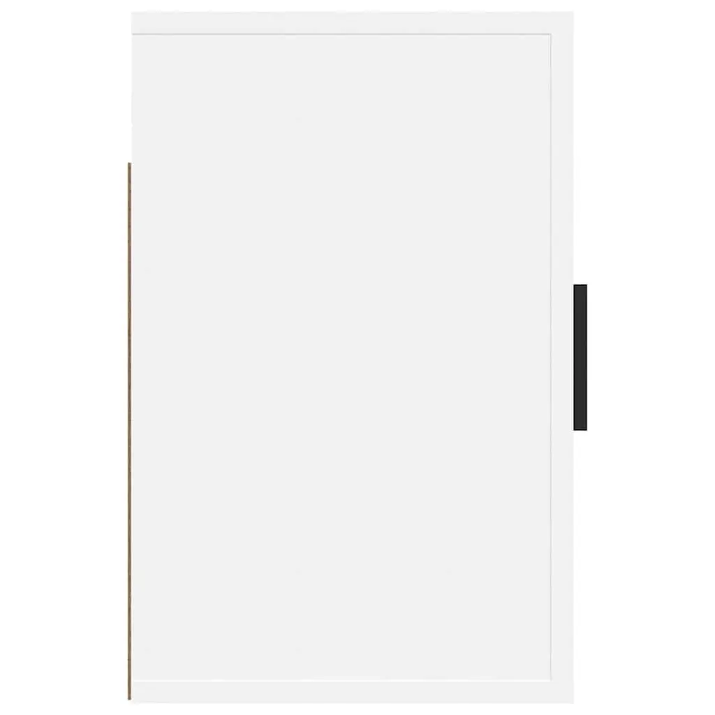 Wall-mounted Bedside Cabinet White Floating Storage Unit