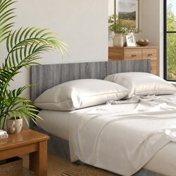 Sonoma Grey Headboard 160x1.5x80 cm for Stylish Bedrooms
