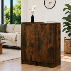 Chic Brown Storage Cabinets for Enhanced Home Decor