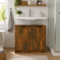 Enhance Your Bathroom with This Stylish Cabinet 64.5x33.5x59cm