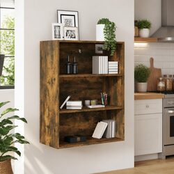 Optimise Your Space with This Brown Wall-Mounted Cabinet