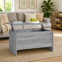 Enhance Your Living Space with a Grey Lift-Top Coffee Table
