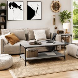 Stylish Grey Sonoma Accent Table for Your Living Room