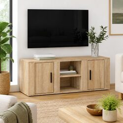 Enhance Your Space with a Stylish TV Cabinet in Brown