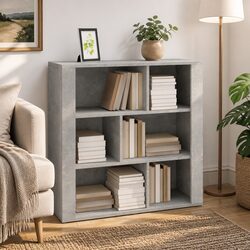 Grey 80x30x80 cm Sideboard