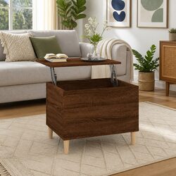Stylish Brown Oak Coffee Table to Enhance Your Space