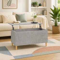 Modern Living Room Lift Top Coffee Table with Storage