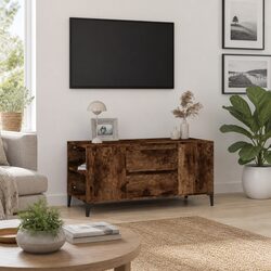 Modern Living Room TV Cabinet with Storage Drawers