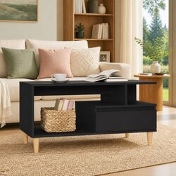 Enhance Your Living Space with Black Coffee Table
