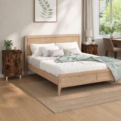 Enhance Your Space with 2 Brown Nightstands, 40x35x70cm