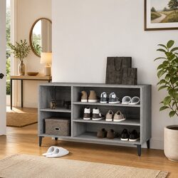 Shoe Organiser in Grey Sonoma - Enhance Your Space