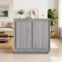 Grey Sonoma Storage Cabinet for Timeless Home Style