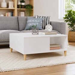 Elevate Your Living Room with a Modern White Coffee Table