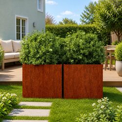 Elevate Your Garden Aesthetics with Corten Steel Planters