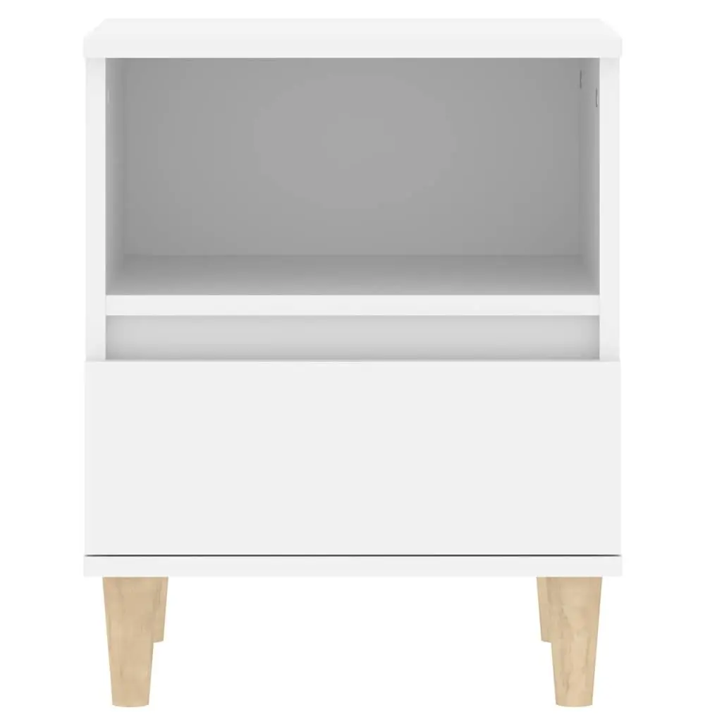 Bedside Cabinet 40x35x50cm Engineered Wood Drawer Storage Nightstand