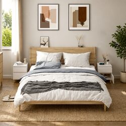 White Nightstand Set of 2 for Enhanced Bedroom Decor