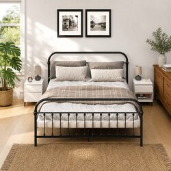 Enhance Your Bedroom with 2 pcs White Nightstand Cabinets