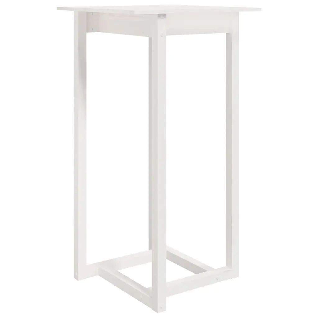 Solid Wood Bar Table 60x60x110 cm High Top Dining Kitchen Furniture