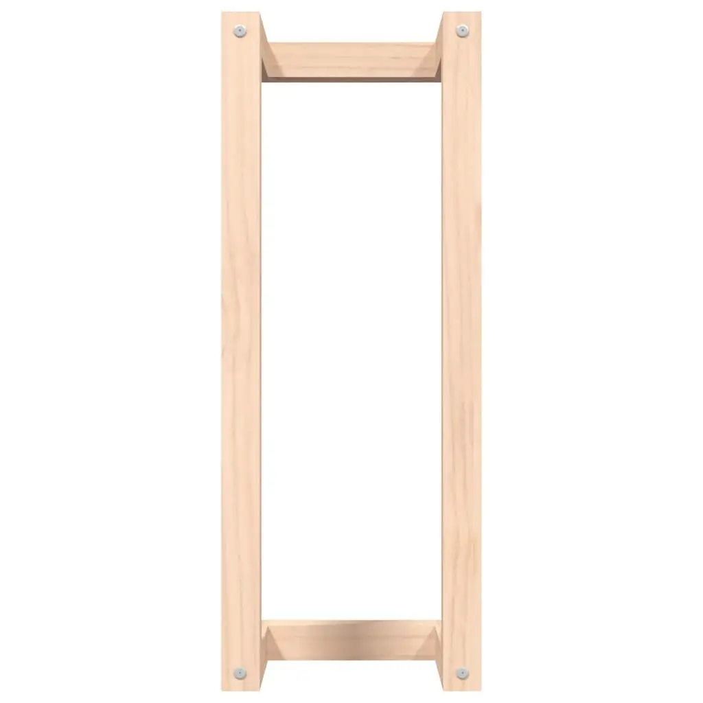 Wall Mounted Towel Rack 23x18x60 cm Solid Pine Wood Bathroom Storage Shelf