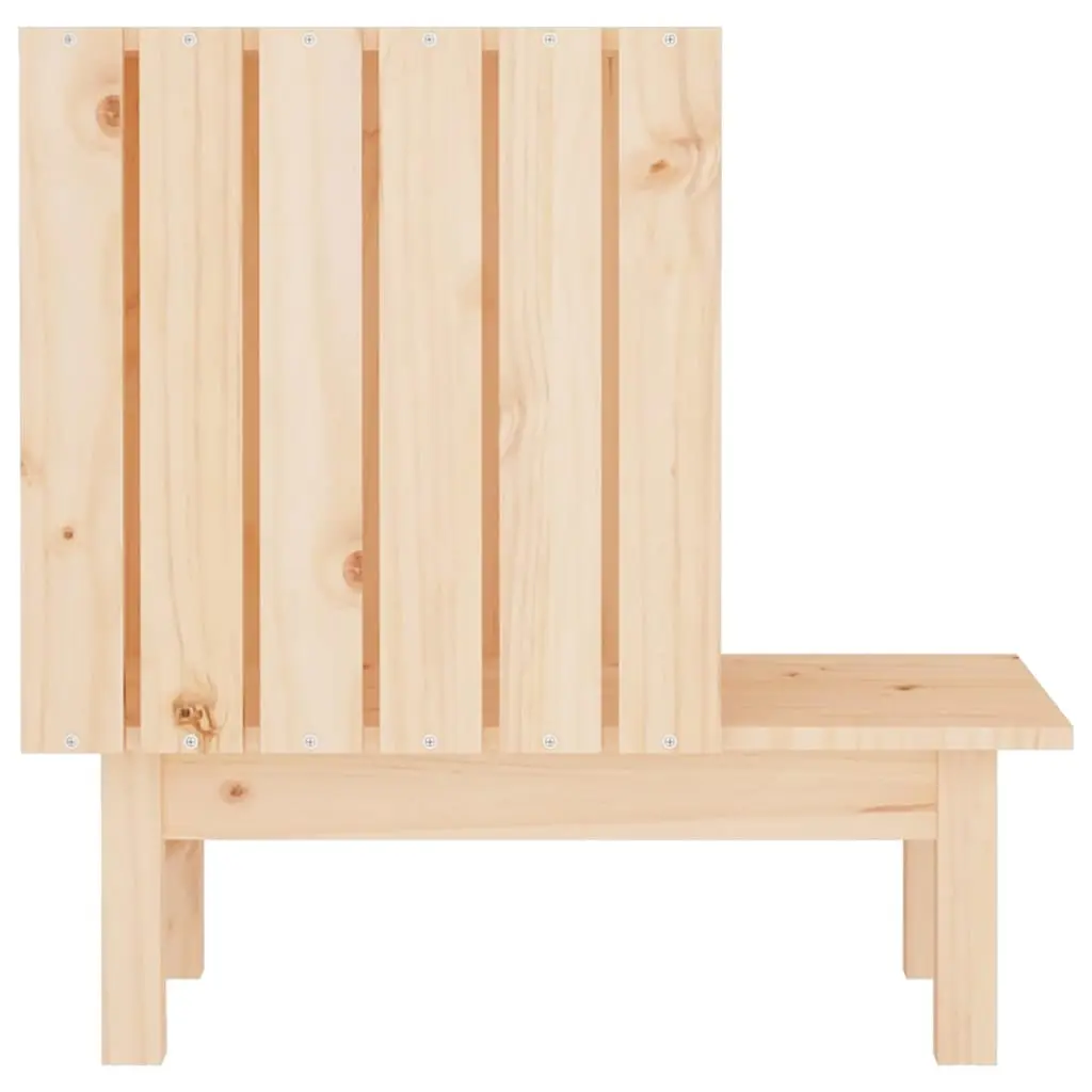 Cat House 60x36x60 cm Solid Pine Wood Shelter Rest Sleep Bed Enclosure