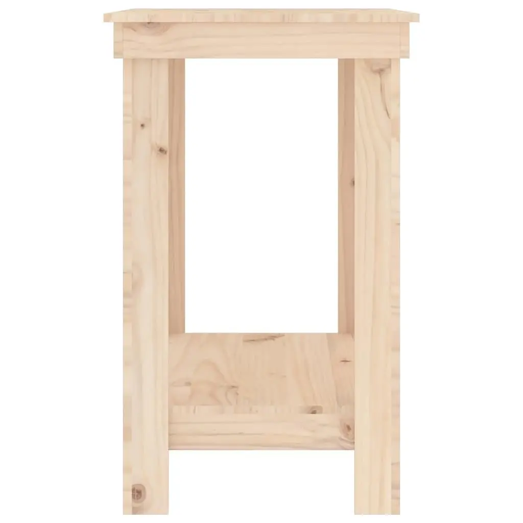 Work Bench 80x50x80 cm Solid Pine Wood Storage Table for Garage Workshop