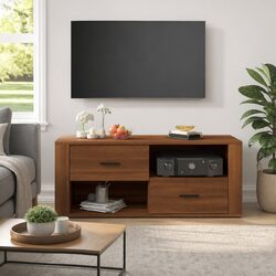 Elevate Your Living Space with a Brown Oak TV Cabinet