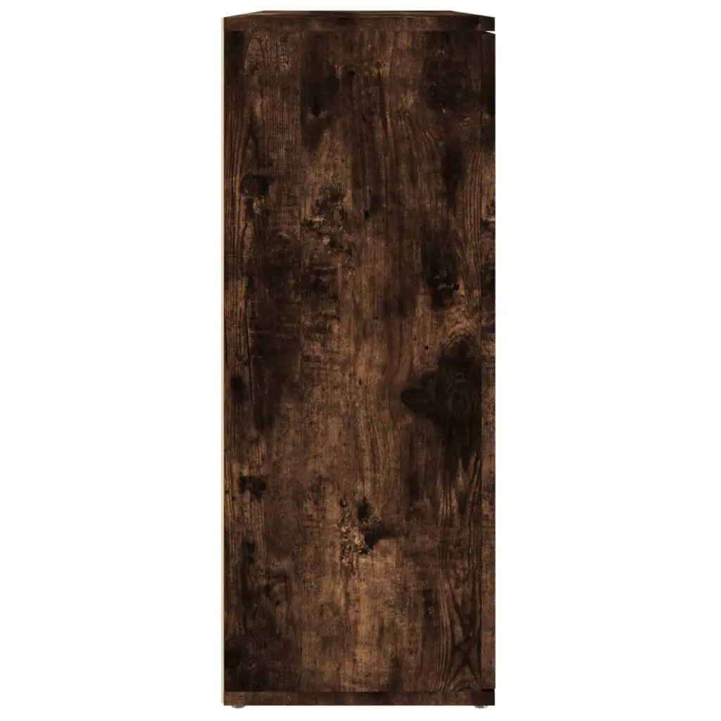 Sideboard Storage Cabinet 91x29.5x75cm Brown Engineered Wood Buffet
