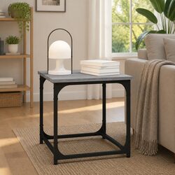 Stylish Side Table Grey Sonoma 40x40x40 cm for Your Home