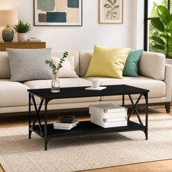 Elevate Your Living Space with a Modern Black Coffee Table