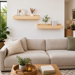 Floating Wall Shelves 2 pcs 50x12x9 cm for Your Home