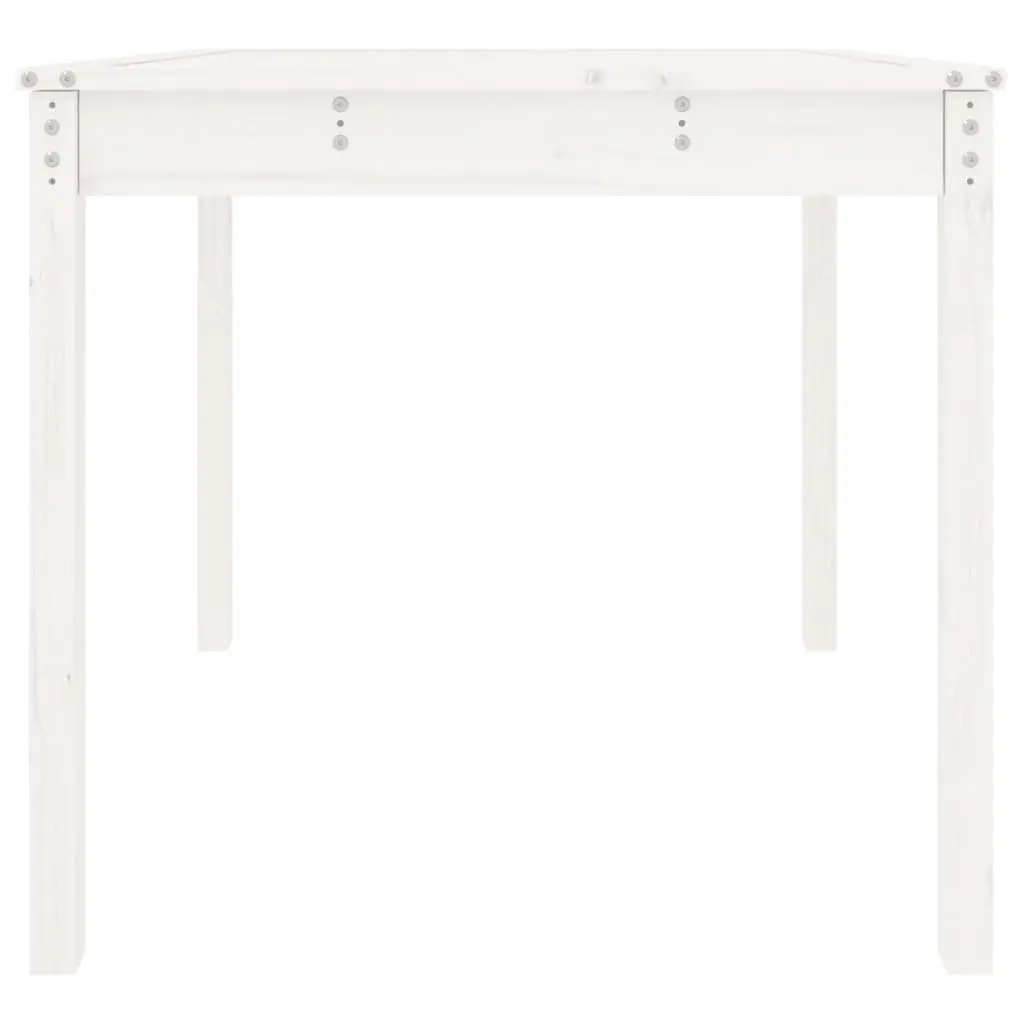 Garden Table 82.5x82.5x76 cm Solid Wood Pine Outdoor Patio Furniture
