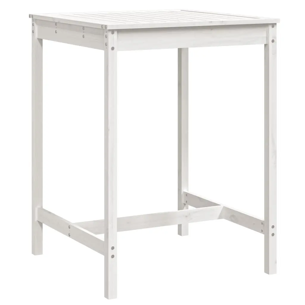 Garden Table 82.5x82.5x110 cm Solid Pine Wood Outdoor Patio Furniture