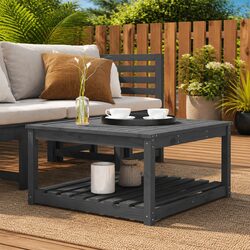 Enhance Your Outdoor Space with a Grey Pine Garden Table