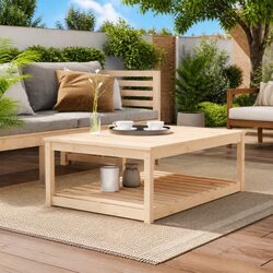 Enhance Your Outdoor Space with a Pine Garden Table