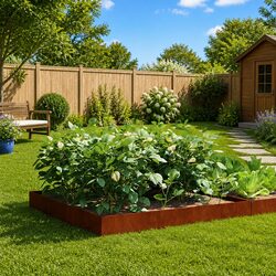 Transform Your Outdoor Space with a 100x100x26cm Raised Planter