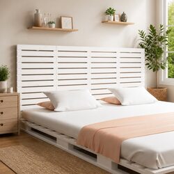 Enhance Your Bedroom with a 156cm White Wall Headboard