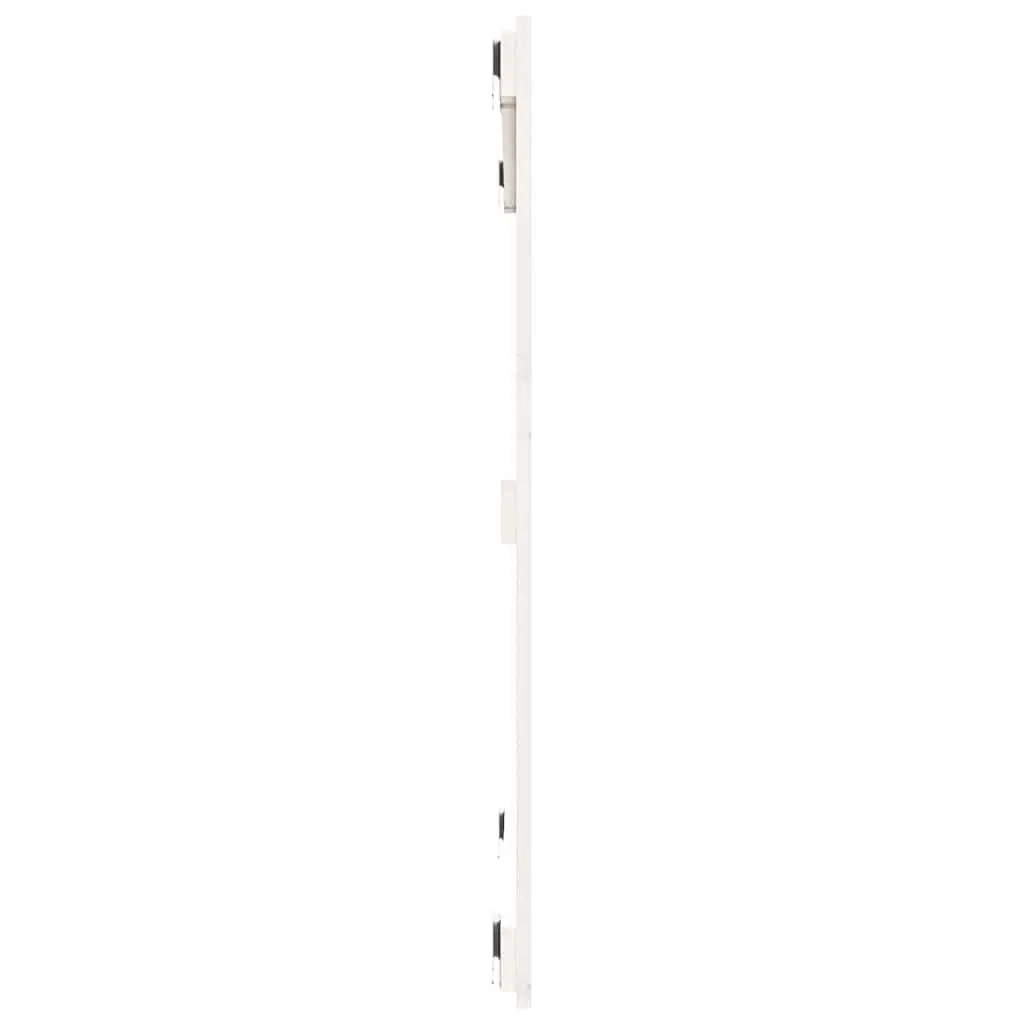 Wall Headboard 95.5cm Solid Pine Wood Wall Mounted White Bedroom Furniture