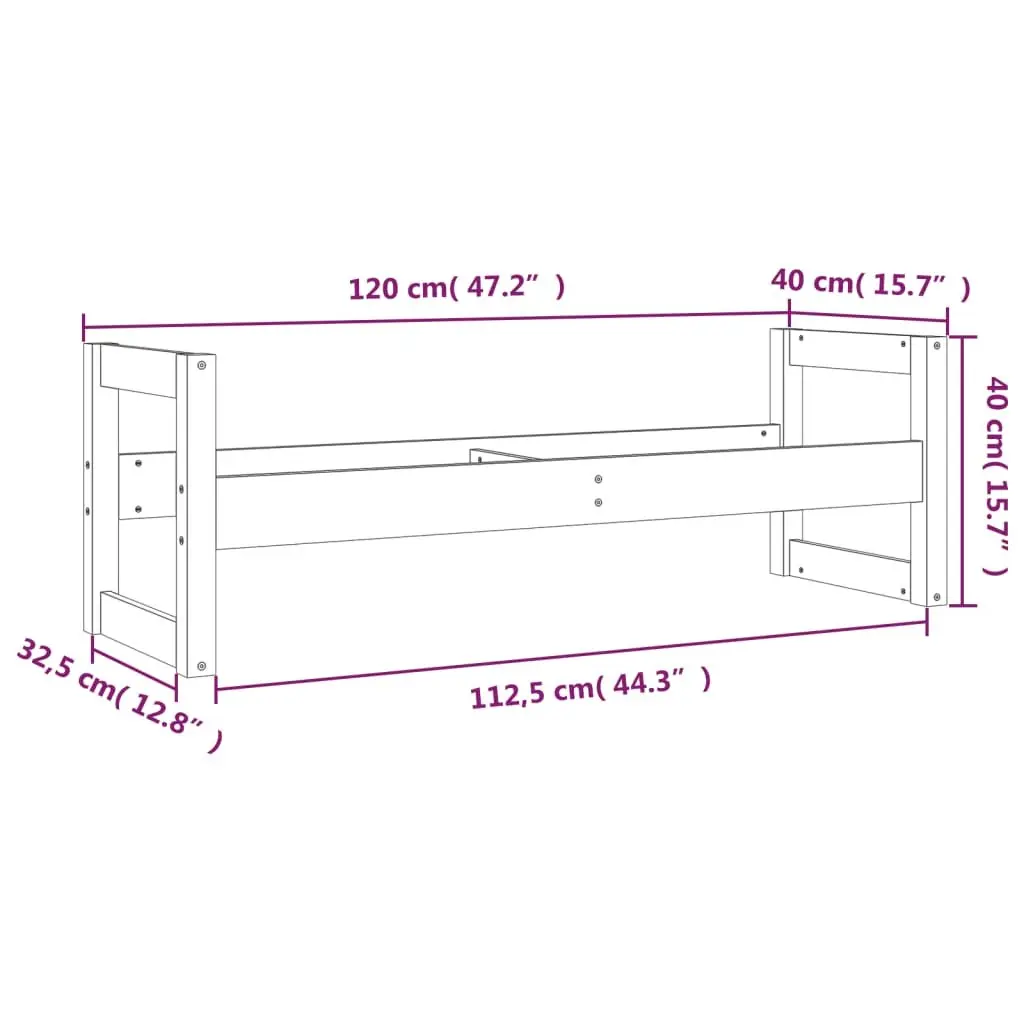 Tire Rack Storage Shelf Garage Workshop Solid Wood Organiser 120x40x40cm