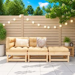 Elevate Your Outdoor Space with a 3 Piece Garden Lounge Set