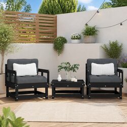 Enhance Your Outdoor Space with Cushioned Garden Chairs, 2 pcs