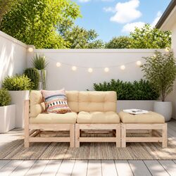3 Piece Sectional Sofa Set - Enhance Your Outdoor Living