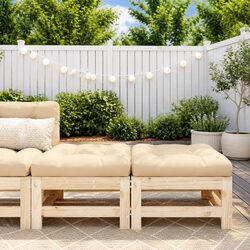 Enhance Your Outdoor Space with These Wooden Footstools