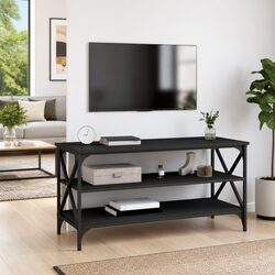 Enhance Your Living Room with an Industrial-Style TV Stand