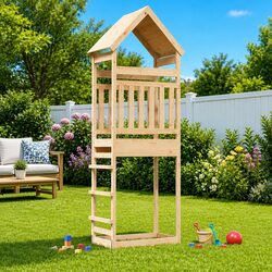 Enhance Your Backyard with a Wooden Play Tower