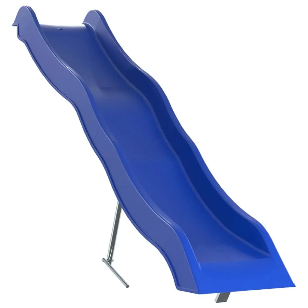 Play Slide 210x40 cm Blue Outdoor Garden Children Polypropylene