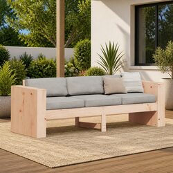 Enhance Your Outdoor Space with a 3-Seater Garden Sofa